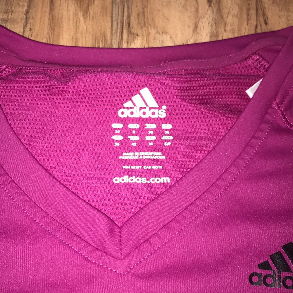 Adidas purple long sleeves top - Picture 2 of 10